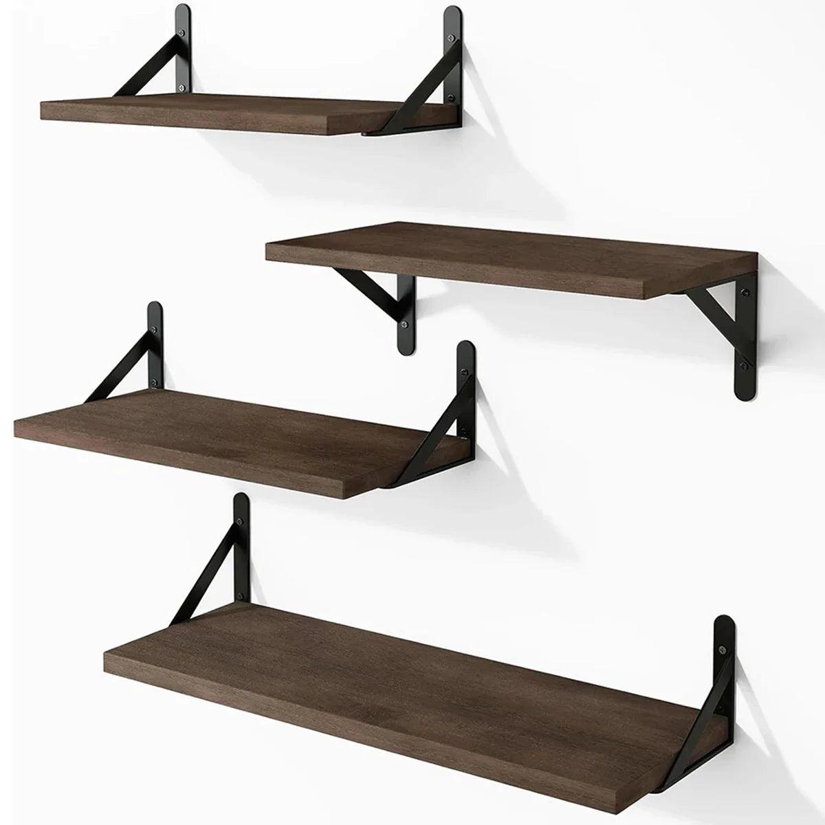 Wall Mounted Wooden Shelf