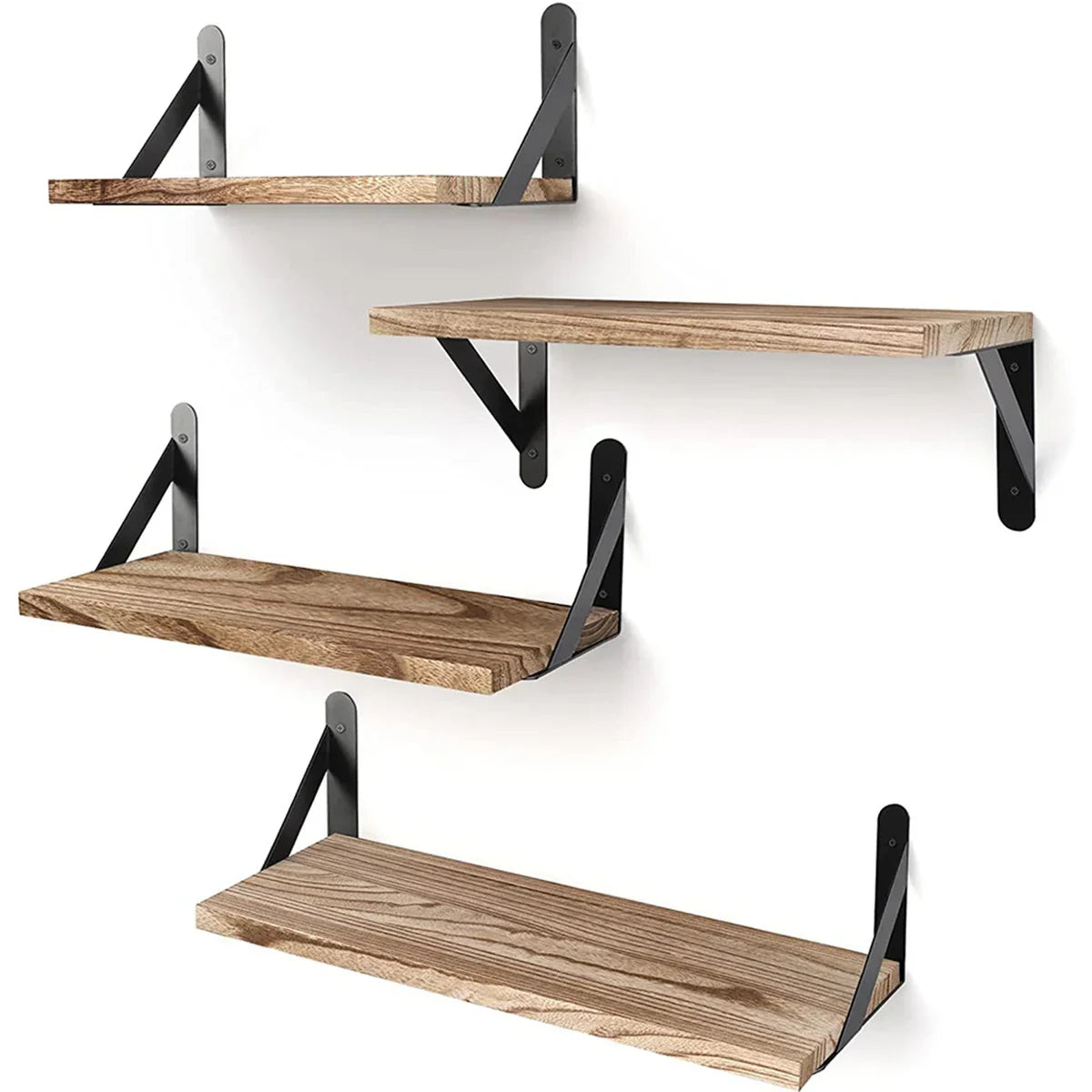 Wall Mounted Wooden Shelf