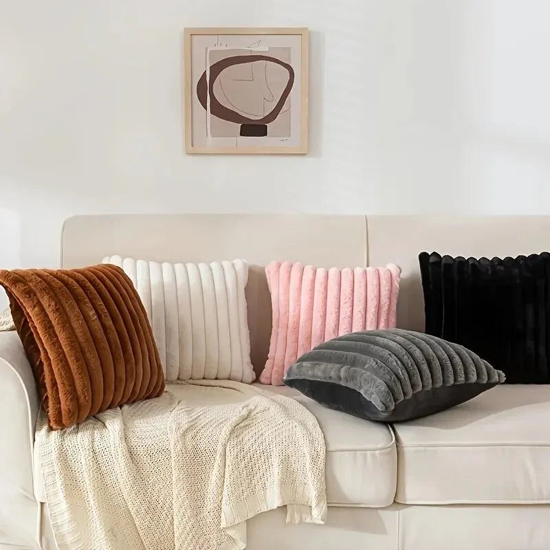 Striped Cushion Cover
