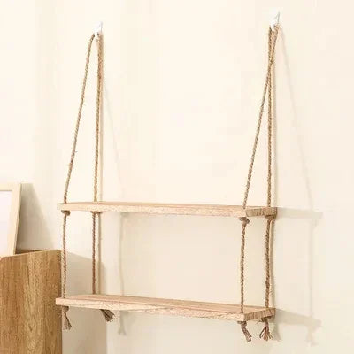 Hanging Wooden Display Shelf