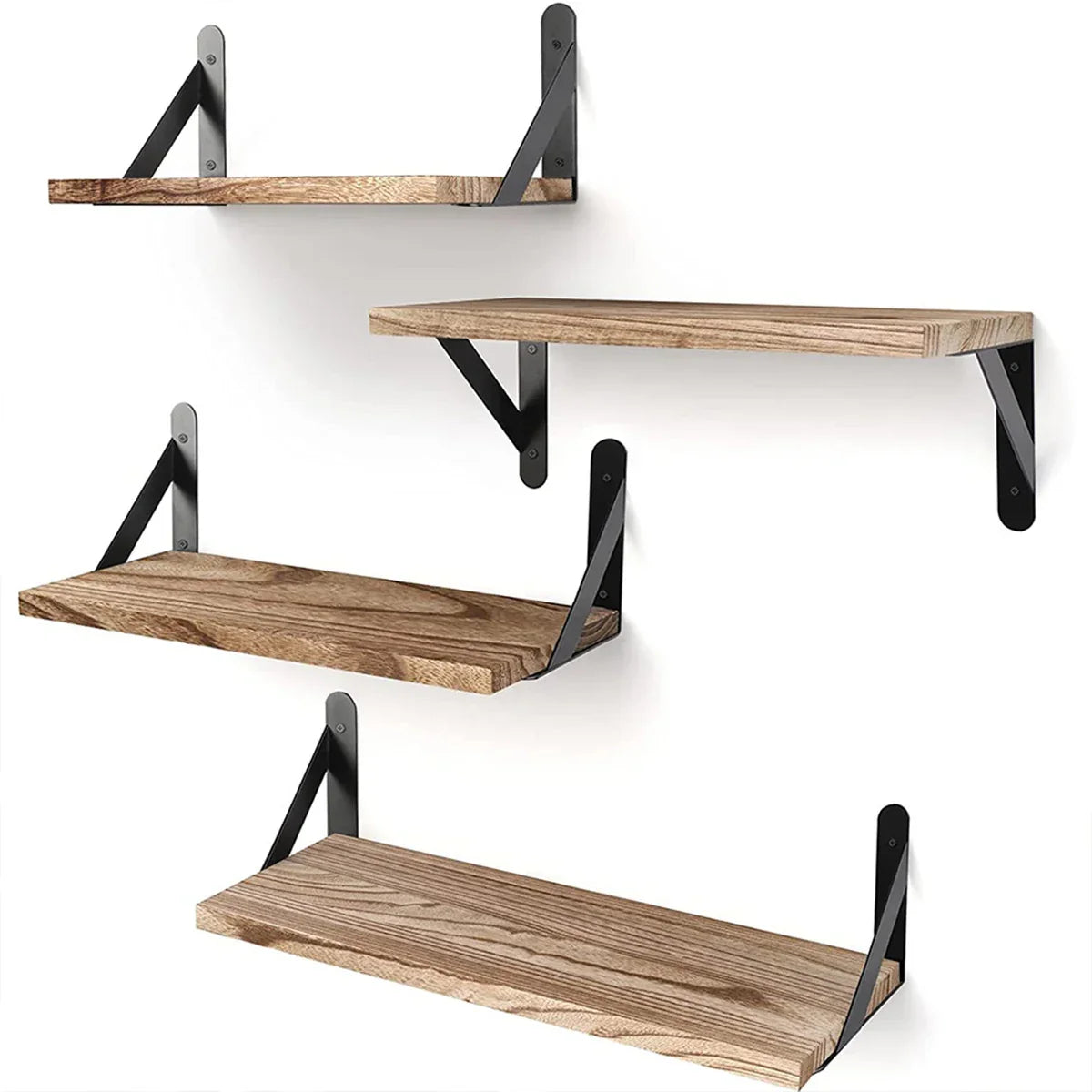 Wall Mounted Wooden Shelf
