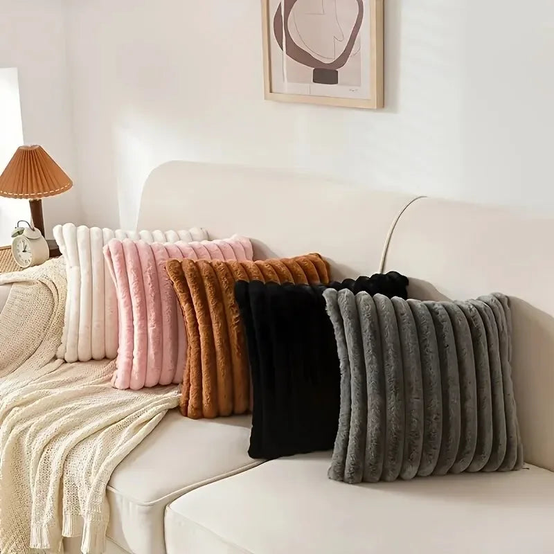 Striped Cushion Cover